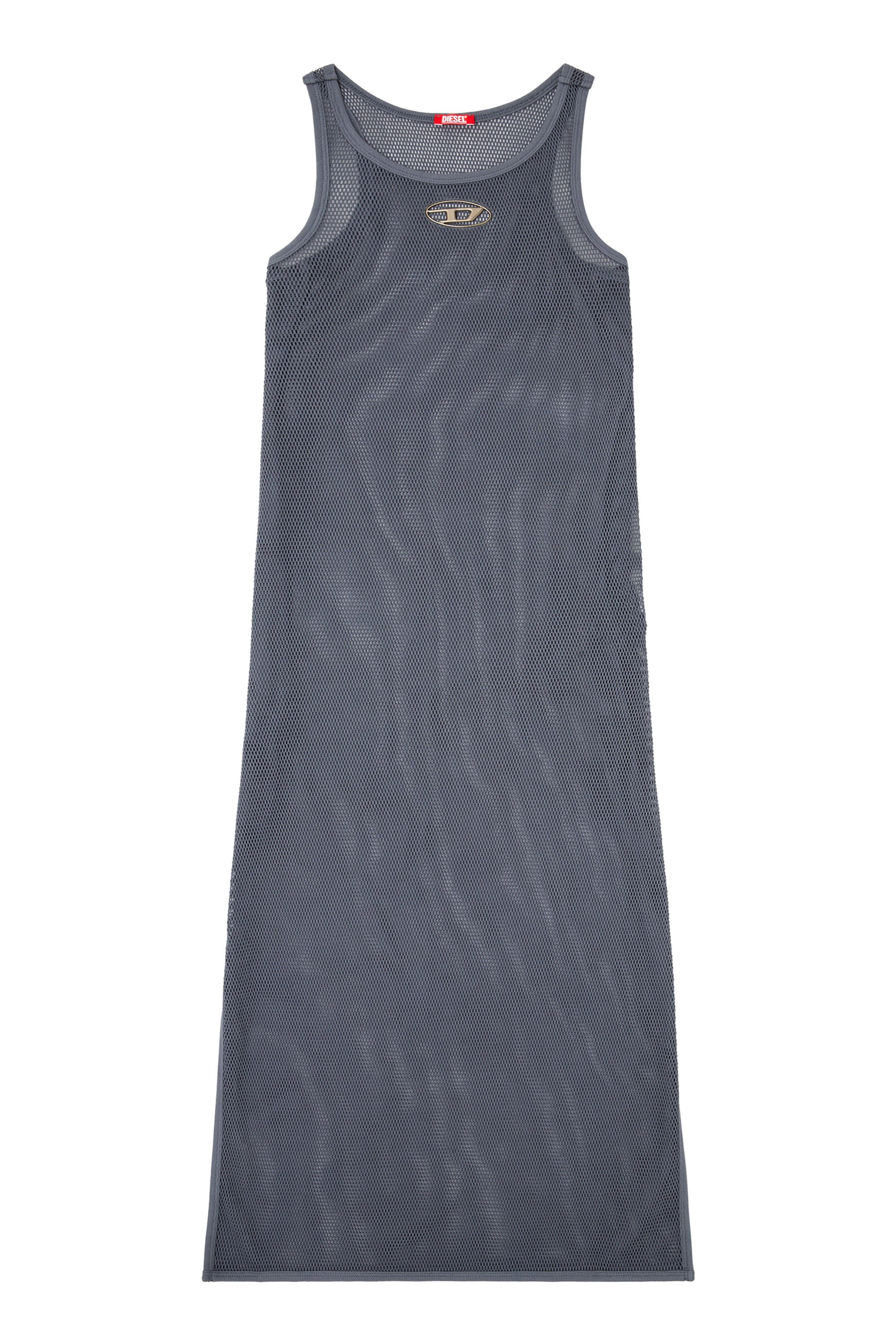 Diesel - JENNIFER-UTLT, Woman's Mesh beach cover-up in Grey - 4