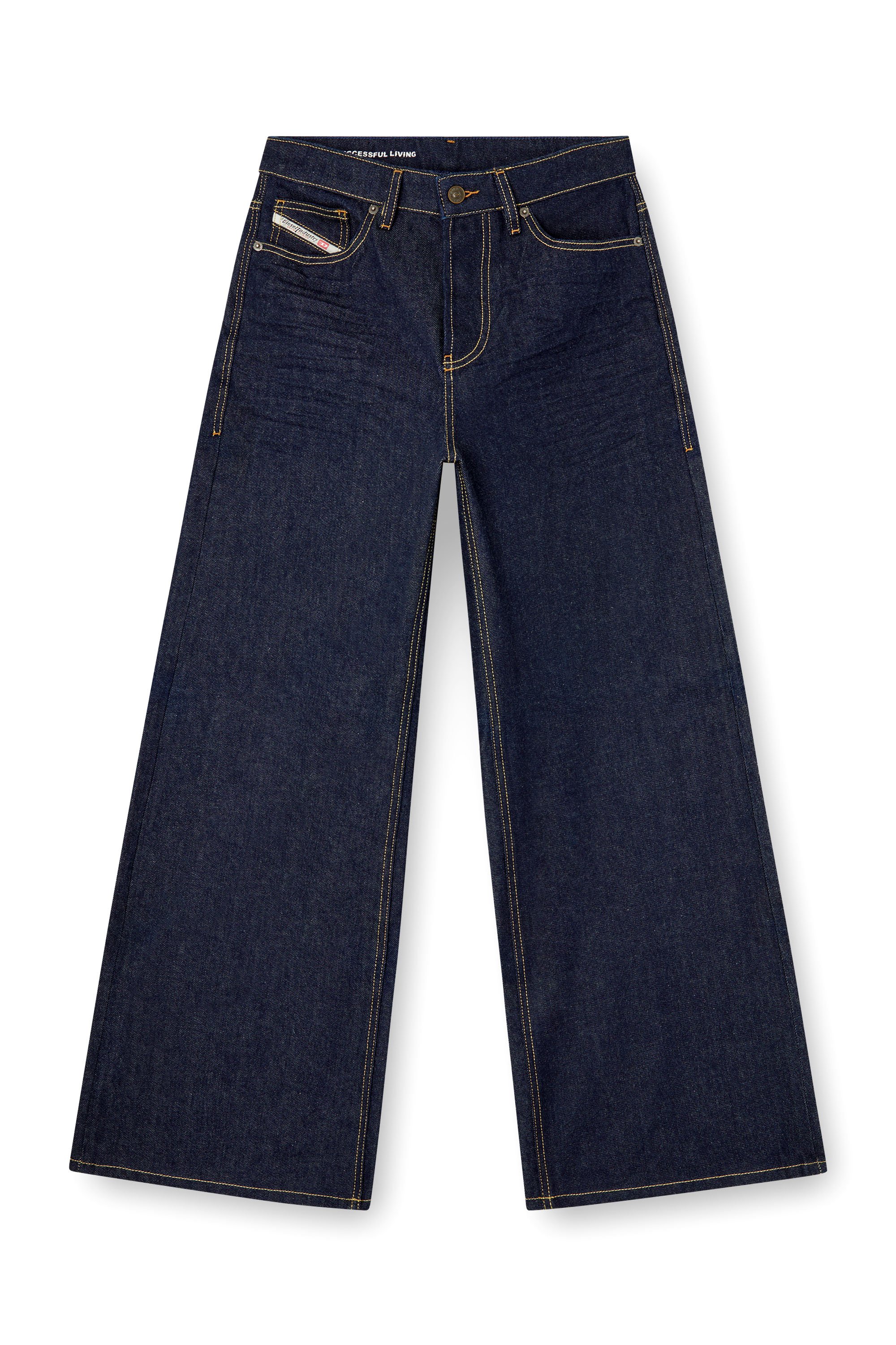 Diesel - Woman's Relaxed Jeans 1996 D-Sire 0GRDV, Dark Blue - 3