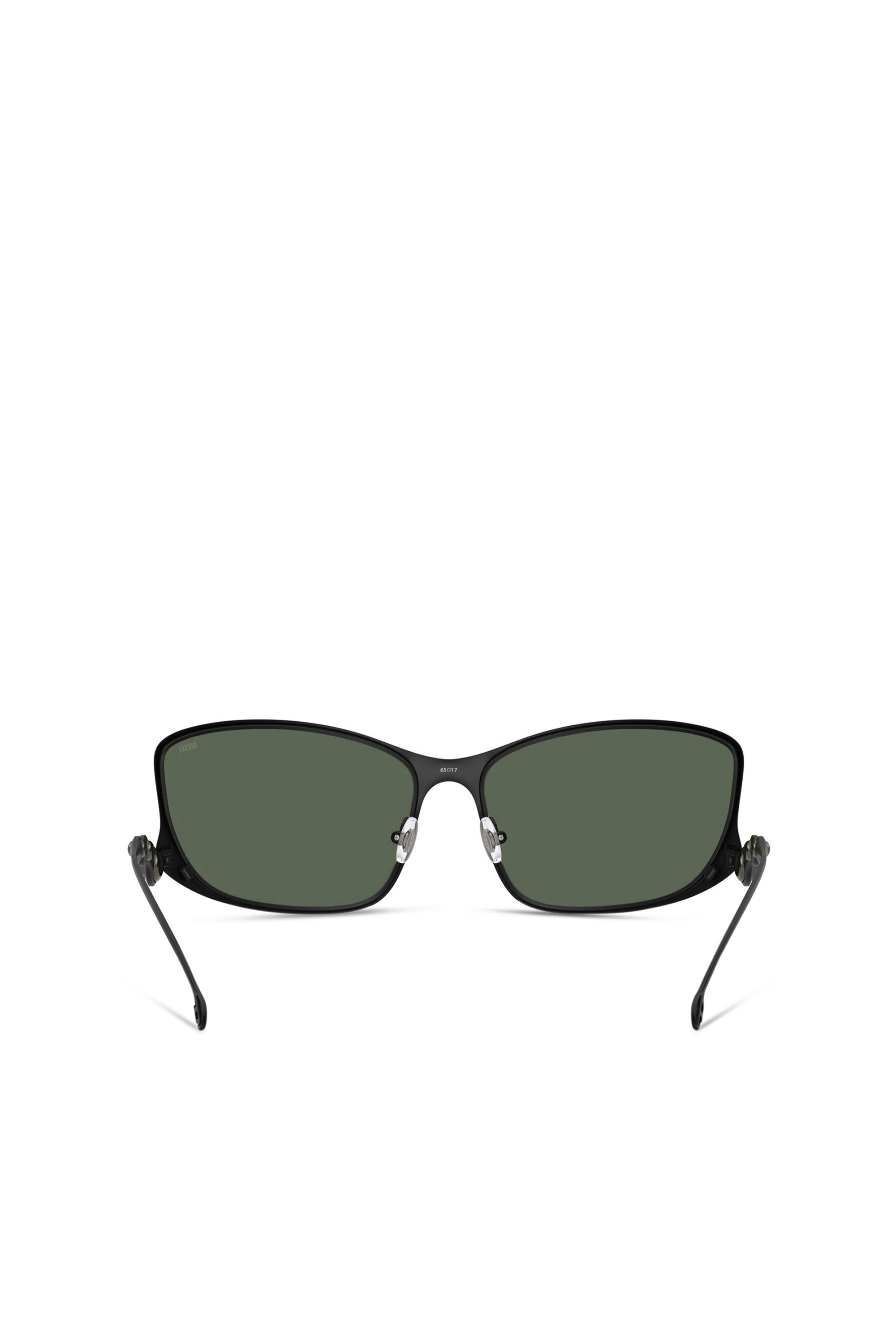 Diesel - 0DL1013, Unisex's Rectangle sunglasses in Dark Green - 4