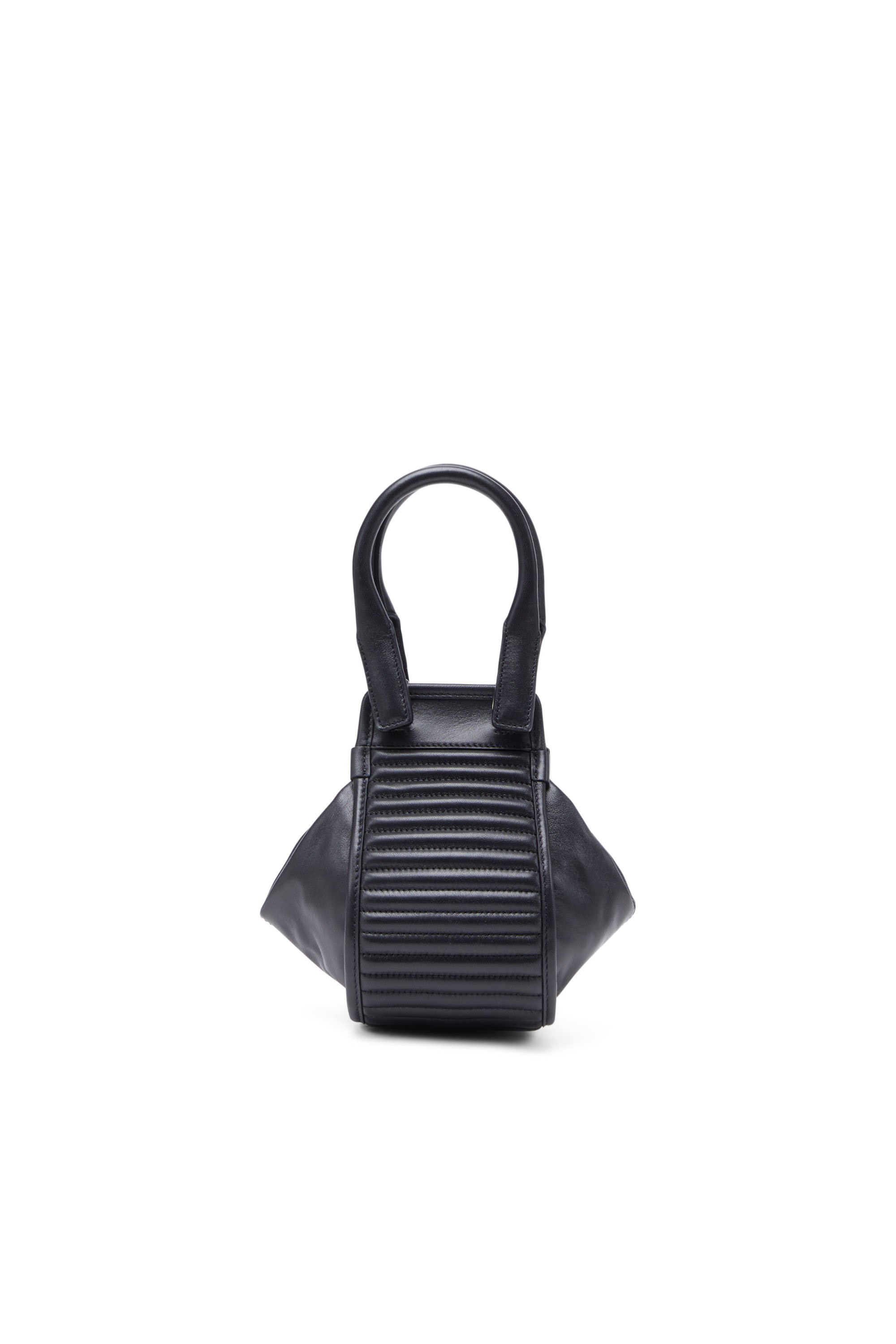 Diesel - D-VINA-RR XS, Woman's D-Vina-RR XS - Handbag in leather in Black - 2
